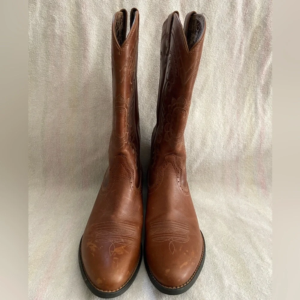 Women’s: Ariat Cowboy Boot (Size: 7.5 Medium Width) - Picture 7 of 8